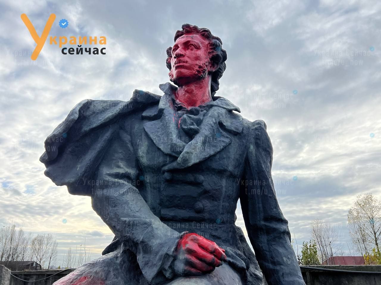 Пушкін змінив місце перебування