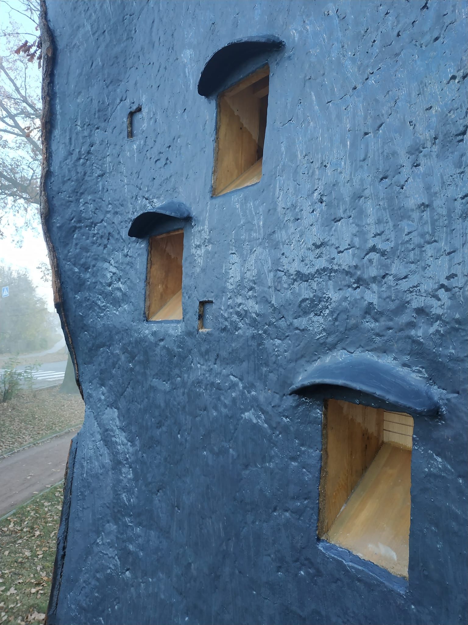 Еколог продумав житлові елементи всередині стовбура