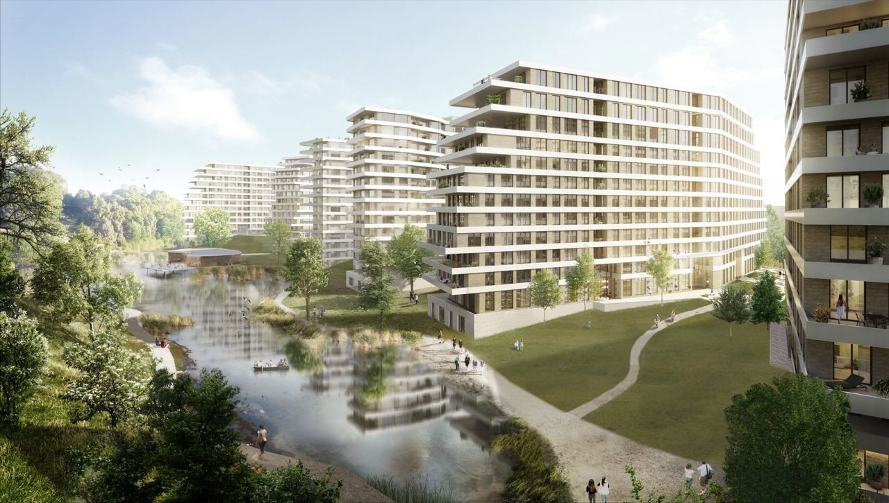 Киянам показали, як буде виглядати територія заводу Ріхтера: цим цікавий забудовник 5