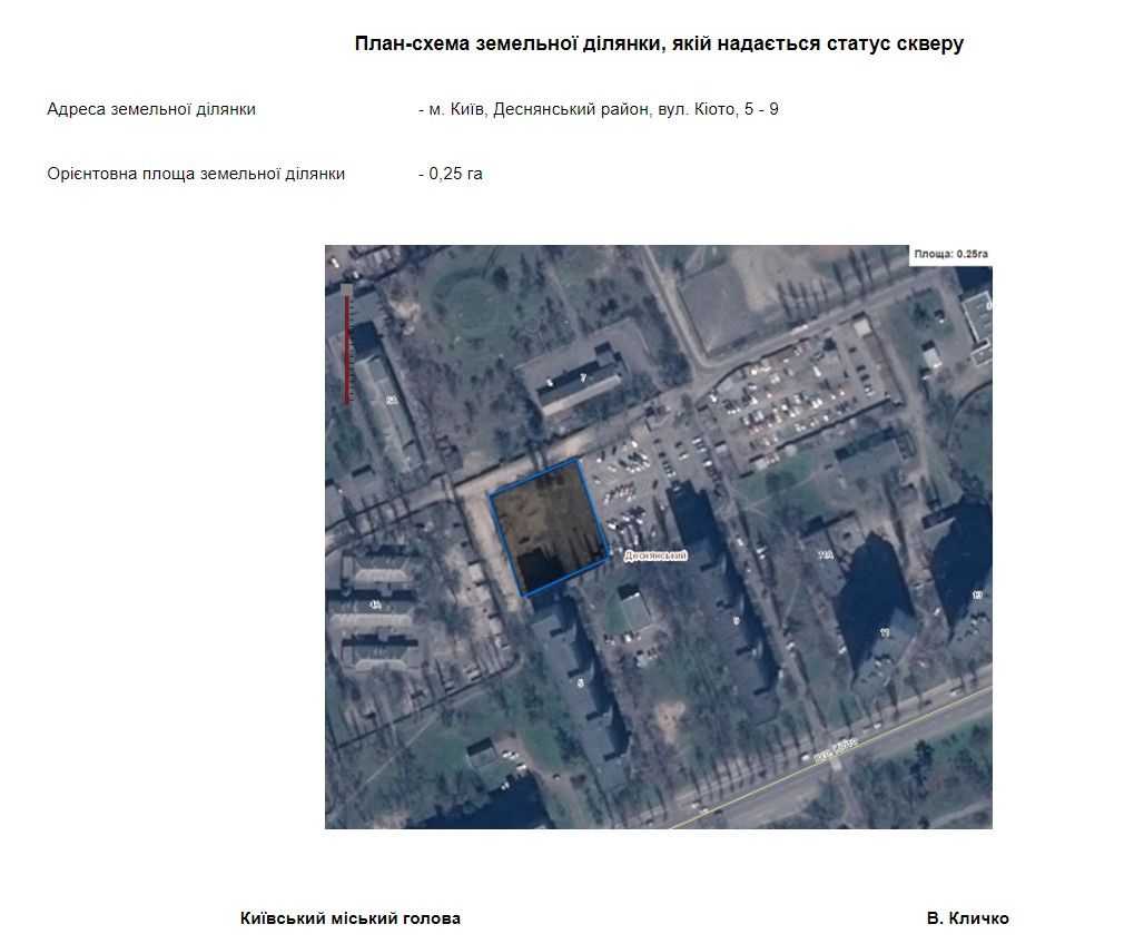 На улице Киото в Киеве могут возобновить строительство: проект решения 1