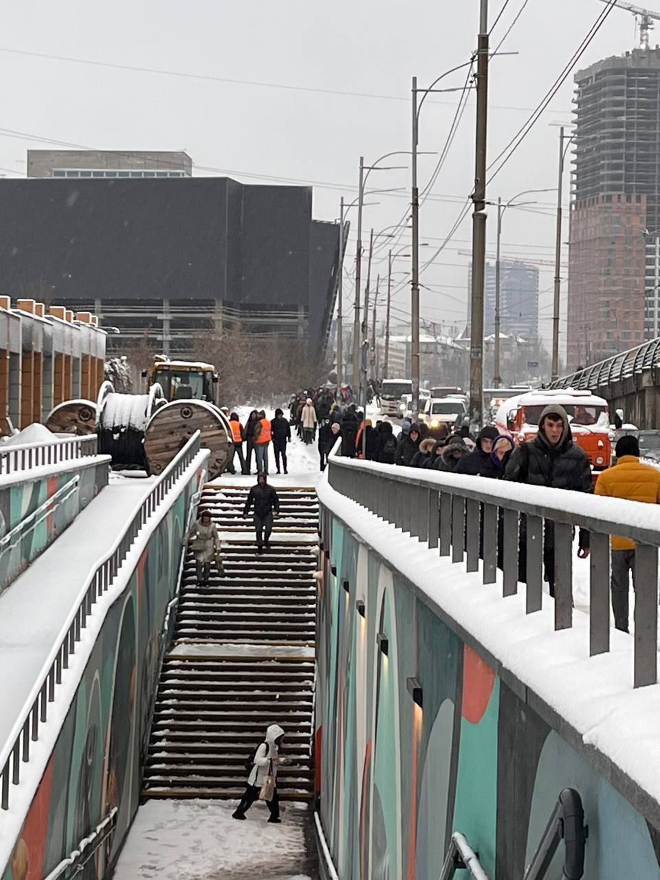 Снег в Киеве