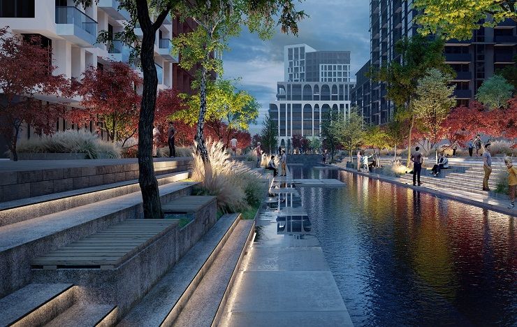 Так має виглядати річка Совка після завершення будівництва.