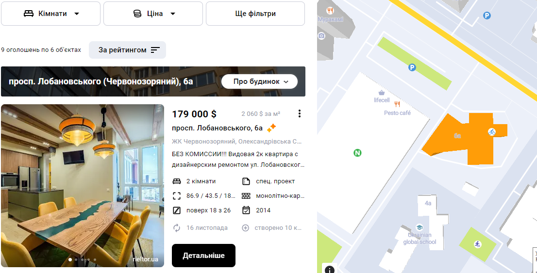 В аналогичных домах 2-комнатные квартиры с большим метражом стоят дороже