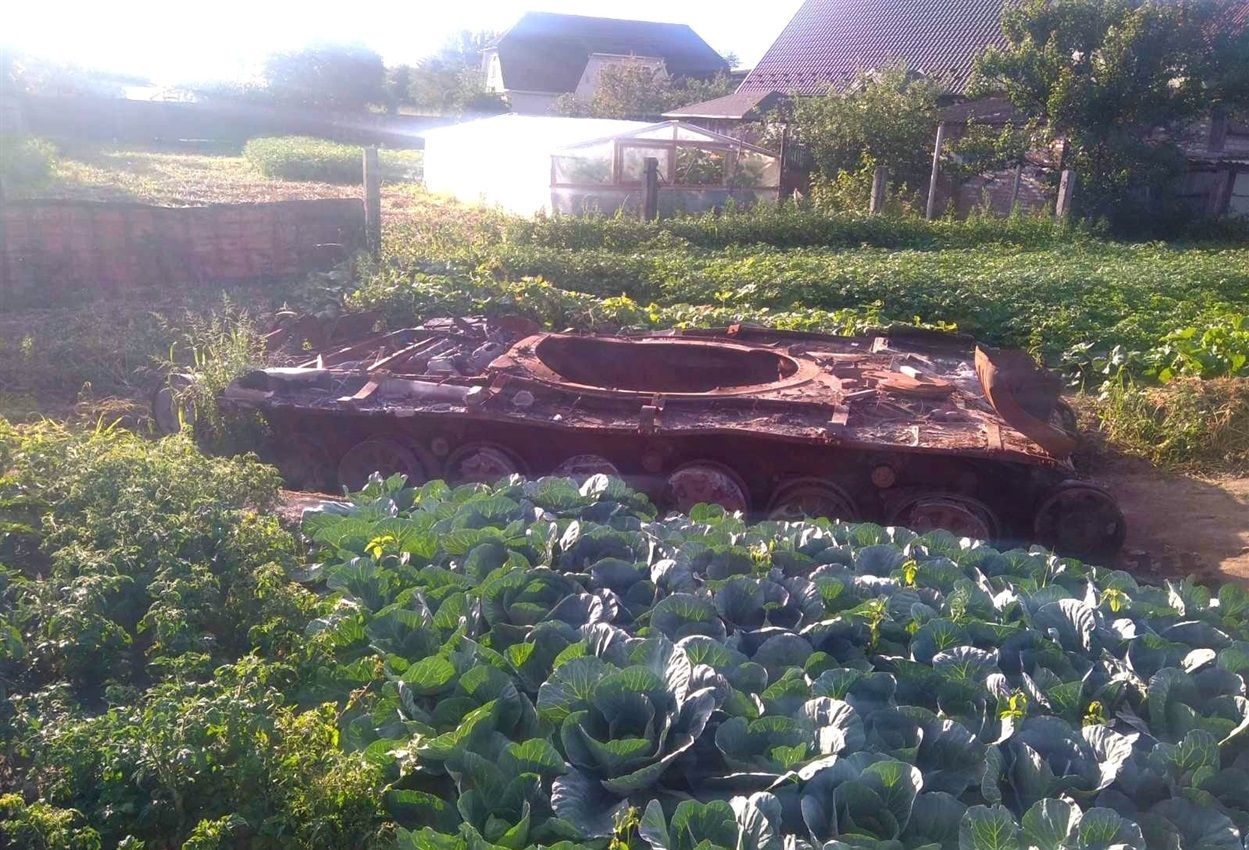 Чудо ворожої техніки провело на городі майже 2 роки