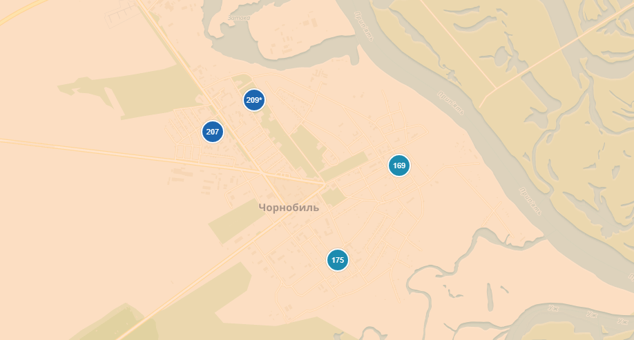 Сегодня фон на острове Гидропарк примерно равен замерам в самом Чернобыле