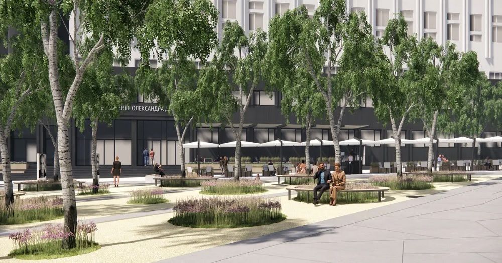Площа стане більш привабливою. Фото - A Development