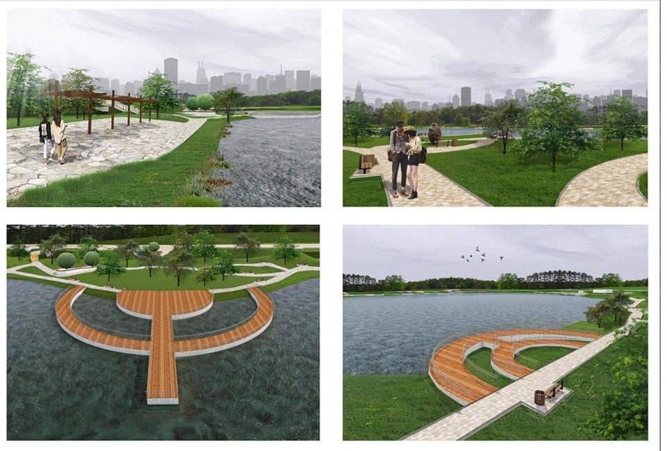 Так має виглядати зелена зона після ремонту. Так має виглядати зелена зона після ремонту.