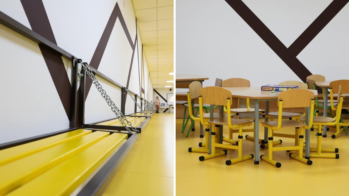 На Київщині у селі Гатне звели сучасне укриття площею 1000 квадратних метрів: у ньому можна навіть проводити спортивні заняття - фото 1