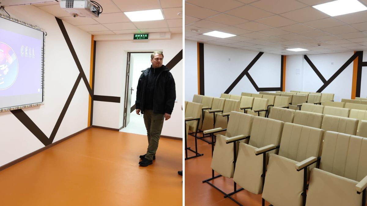 На Київщині у селі Гатне звели сучасне укриття площею 1000 квадратних метрів: у ньому можна навіть проводити спортивні заняття - фото 2