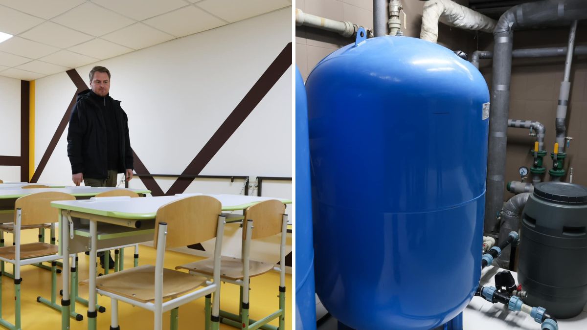 На Київщині у селі Гатне звели сучасне укриття площею 1000 квадратних метрів: у ньому можна навіть проводити спортивні заняття - фото 4