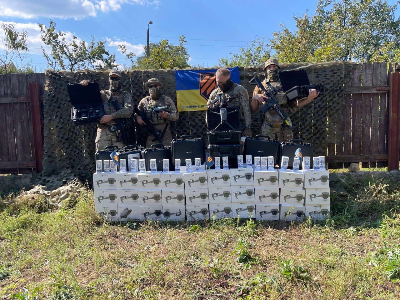 Военные получают дроны благодаря инициативе «ВОЛЯ»