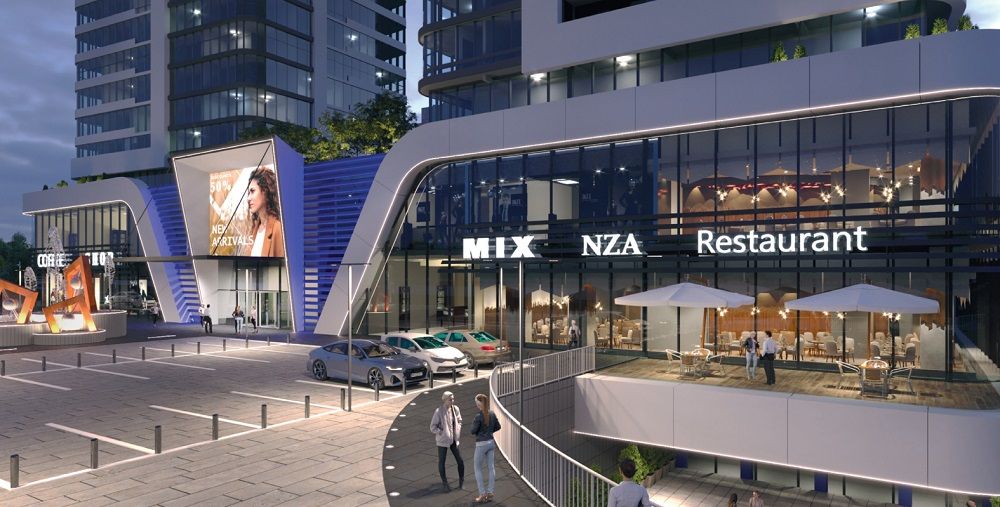 Так должен выглядеть храмовый комплекс. Фото - сайт ЖК Aura city