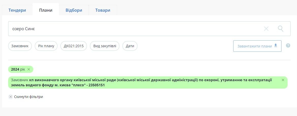 Новый тендер на расчистку озера Синее в Киеве могут объявить в этом году 3
