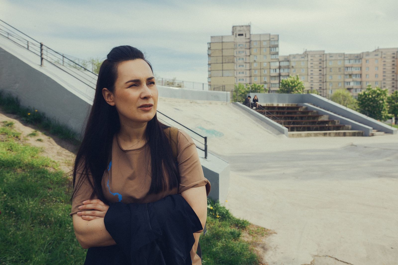 Скейт-парк поряд з Парком воїнів-інтернаціоналістів раніше був естрадою. Фото bzh.life