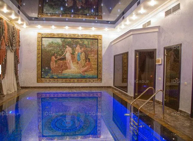 Є своя сауна і басейн, не більший за 10 метрів. Фото IDGroup Є своя сауна і басейн, не більший за 10 метрів. Фото IDGroup