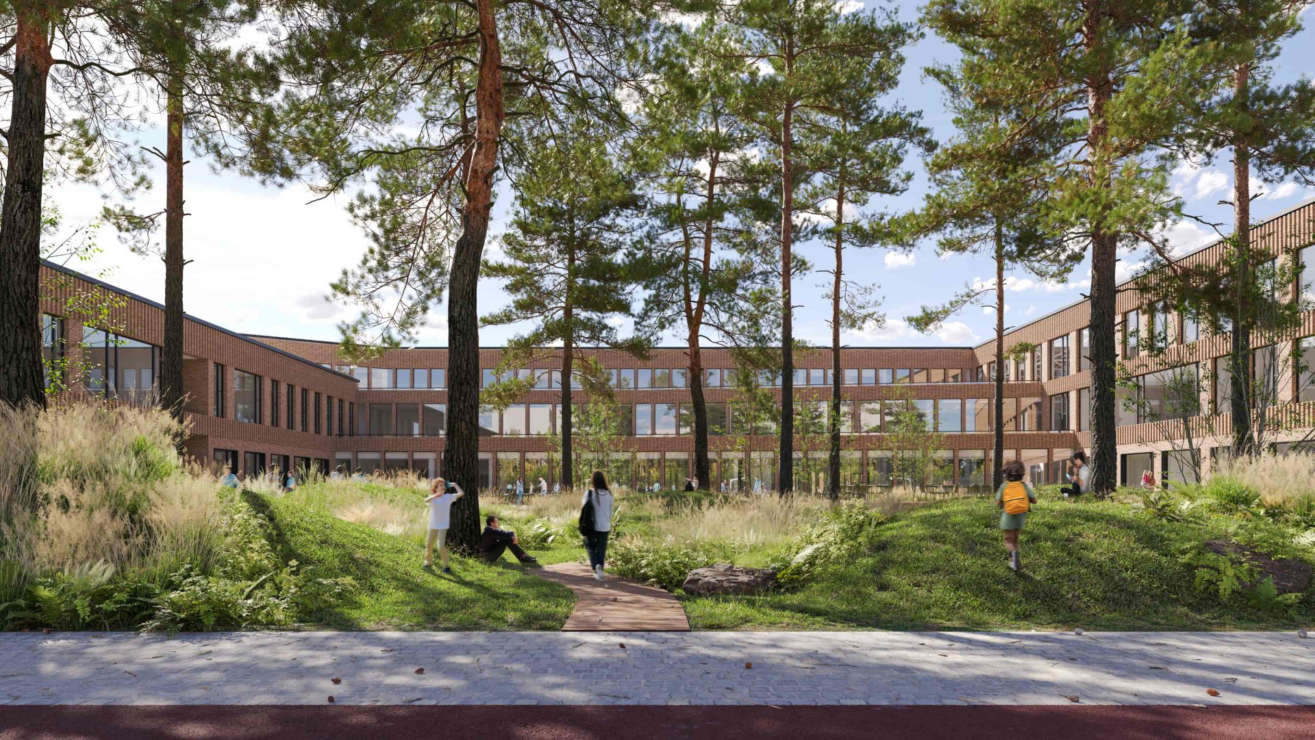 В Буче должна появиться современная школа. Фото - сайт Buca-school