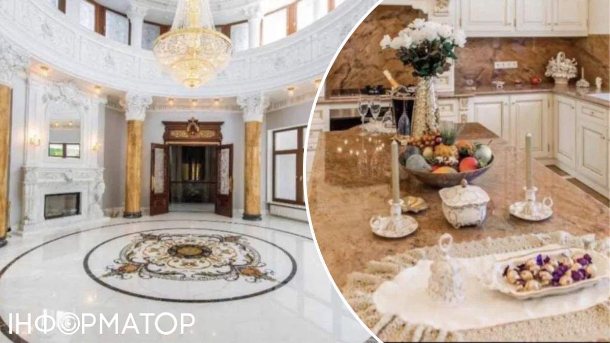 Зал для влаштування прийомів та їдальня виглядають максимально урочисто