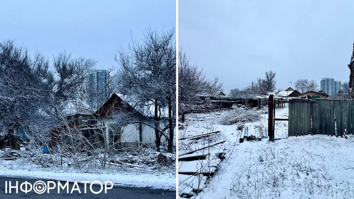 Над дахами будинків, багатьом з яких по 100 років, бовваніють "свічки" житлових комплексів Над дахами будинків, багатьом з яких по 100 років, бовваніють "свічки" житлових комплексів