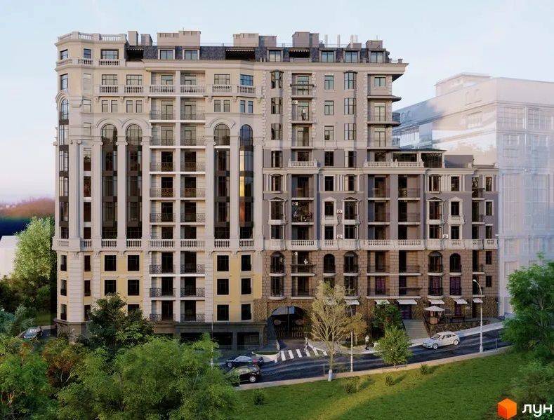 На цій ділянці УТОСу з'явився ЖК Подол Град Vintage