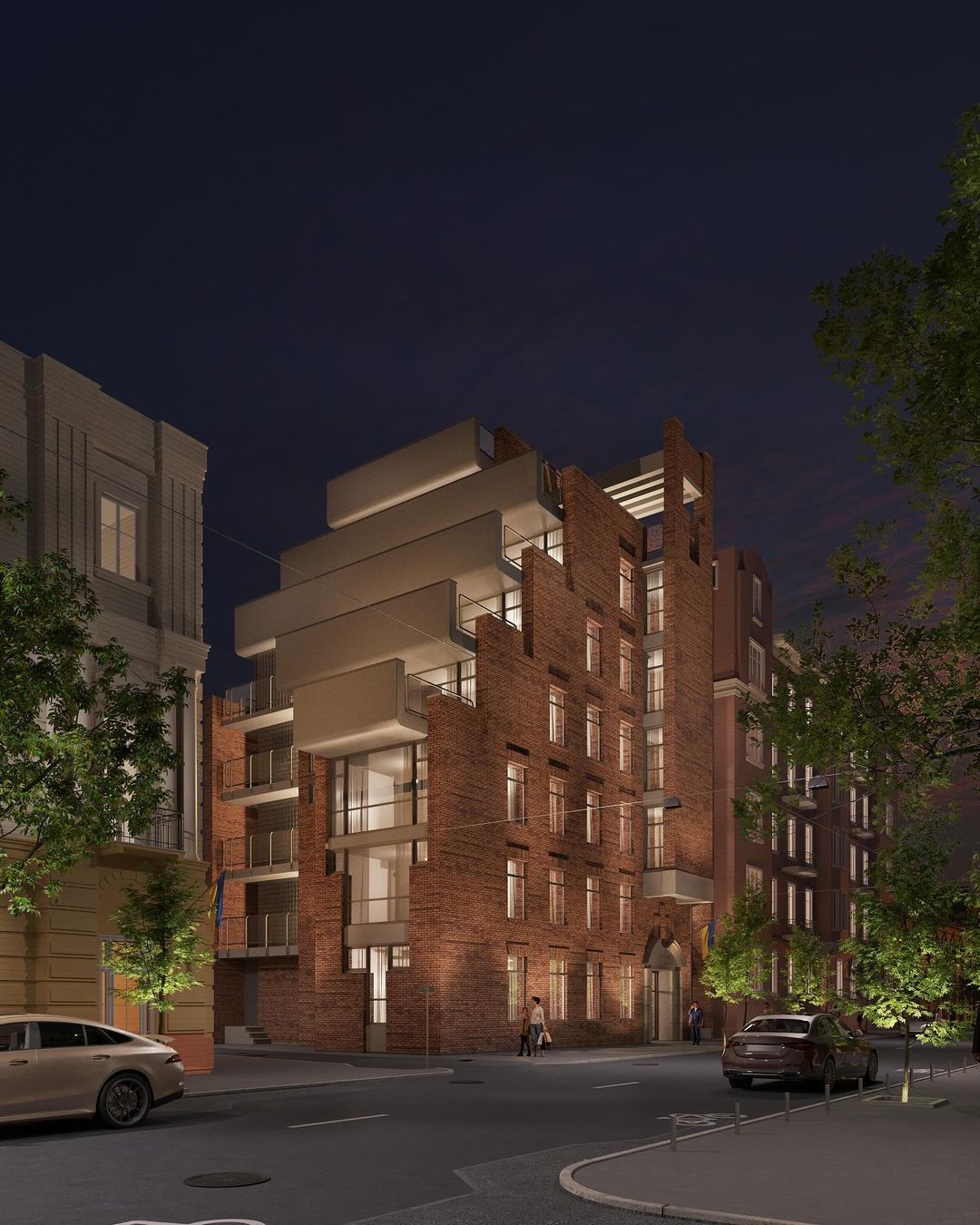 Так будівля виглядатиме після відновлення. Так будівля виглядатиме після відновлення.