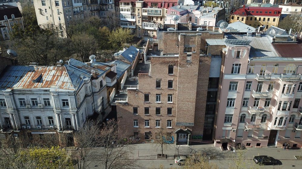 У Києві відновлять цікавий будинок. Фото Олексія Бикова У Києві відновлять цікавий будинок. Фото Олексія Бикова