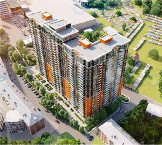 На вулиці Багговутівській побудували сучасний ЖК.