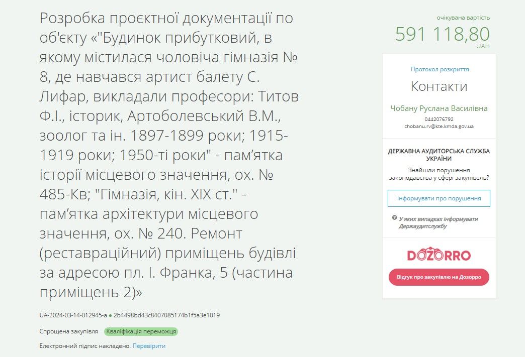 Гимназию, где учился Серж Лифарь, реставрируют за 8,5 миллионов гривен: что сделают за эти средства 2