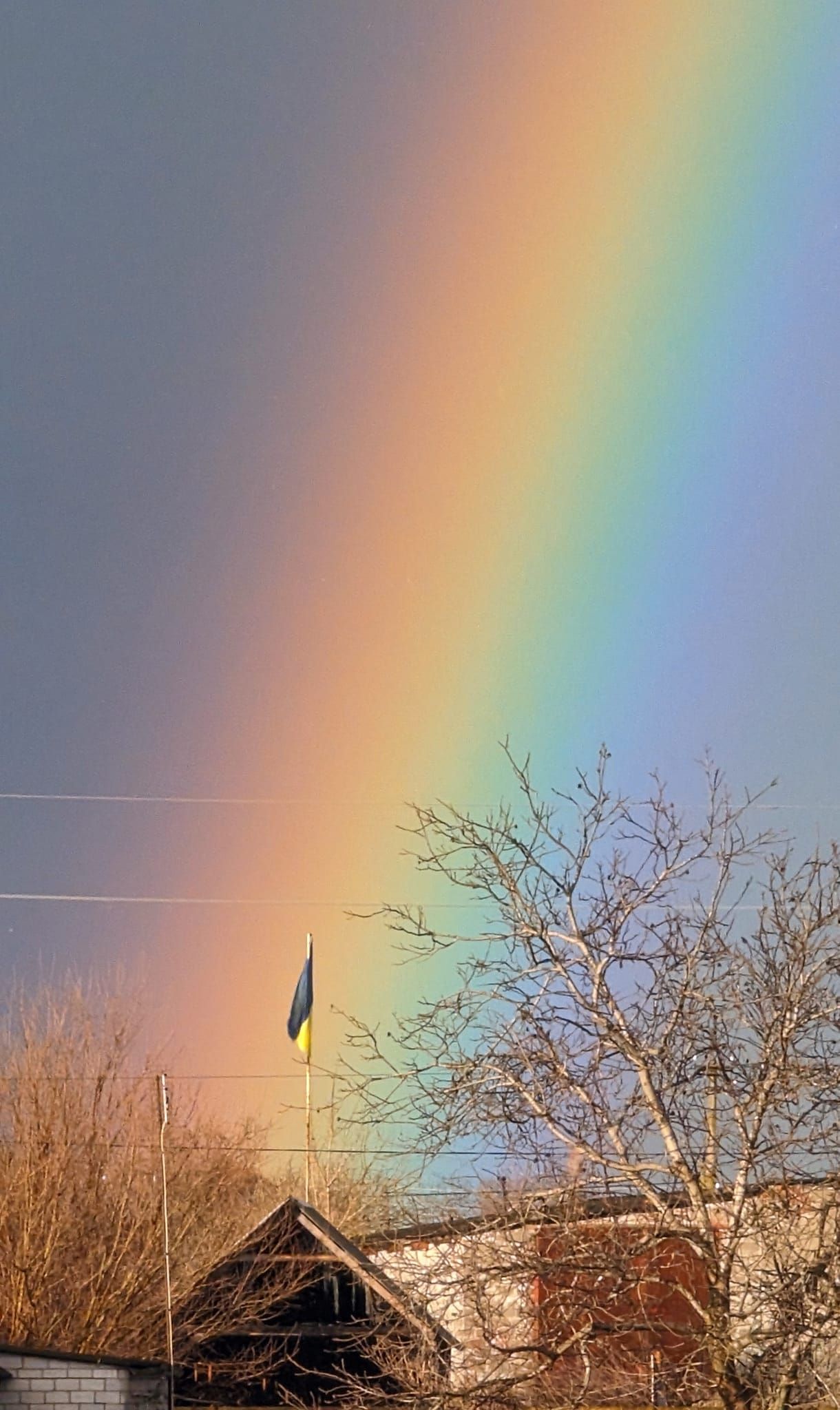 Вражаюча веселка в столиці Вражаюча веселка в столиці