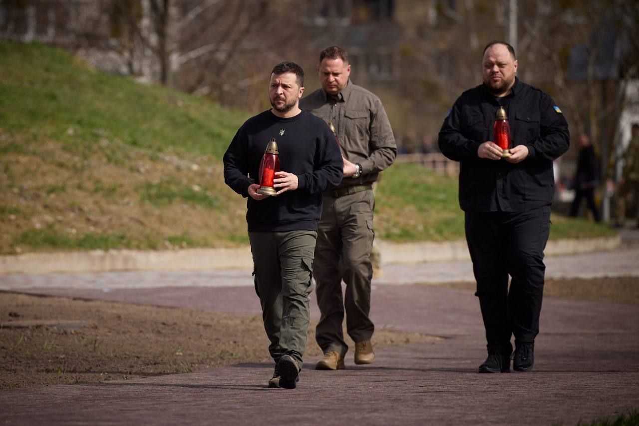 Зеленский в Киевской области