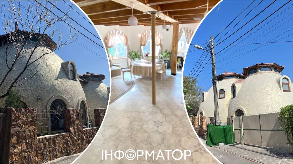 Незвичний будинок-яйце у Києві