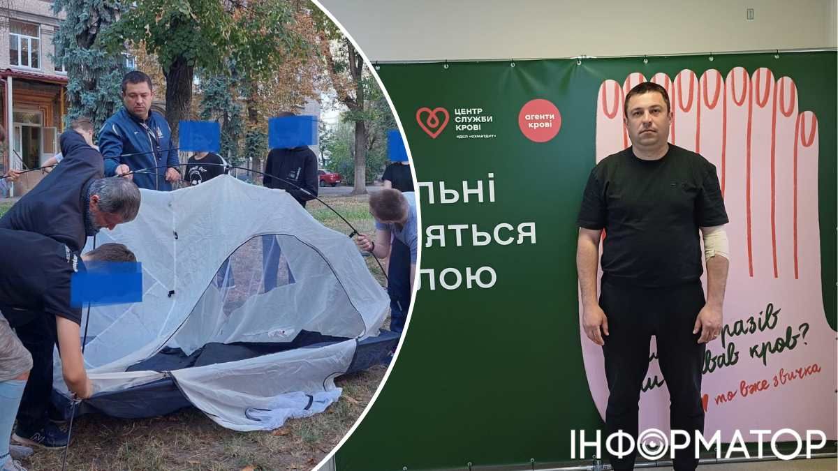 Викладач фізкультури Віталій Дзюбенко, що нагримав на учня, здає кров та займається позакласною активністю з учнями Викладач фізкультури Віталій Дзюбенко, що нагримав на учня, здає кров та займається позакласною активністю з учнями