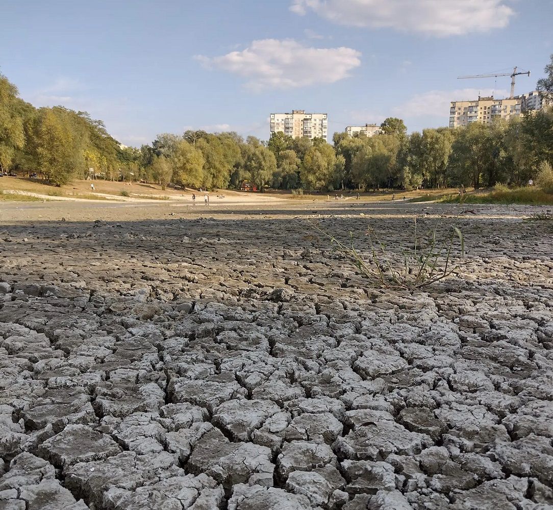 Таким озеро Синє стало у жовтні 2023 року. Фото: Михайло Сторожук Таким озеро Синє стало у жовтні 2023 року. Фото: Михайло Сторожук