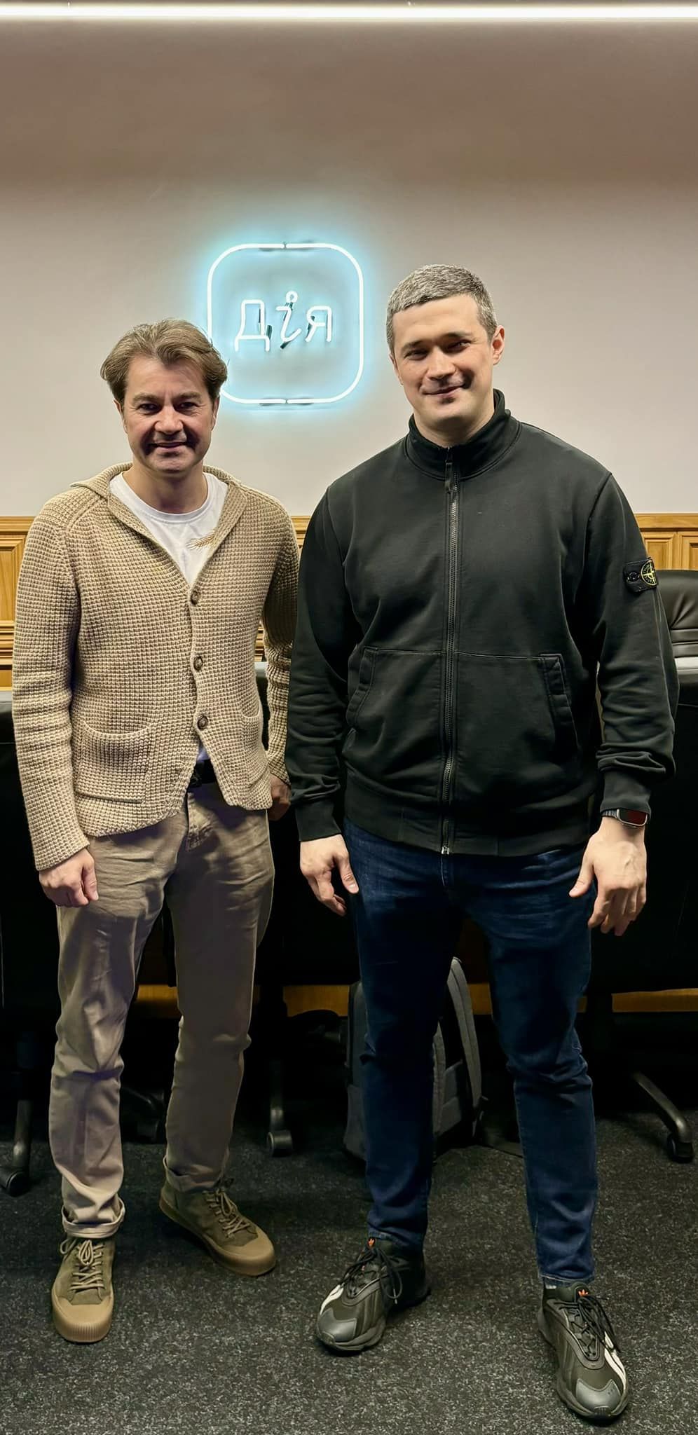 Евгений Нищук (слева) и Михаил