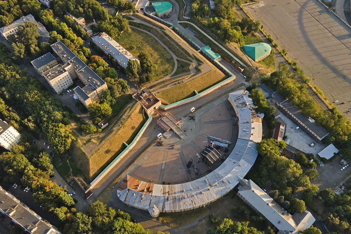 Одну з башен Київської фортеці реставрували.