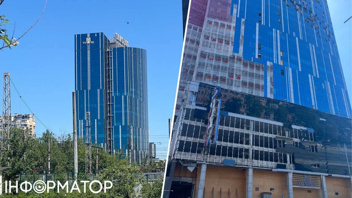 В настоящее время большинство окон закрыты щитами, чтобы дом не разрушался из-за влаги и снега