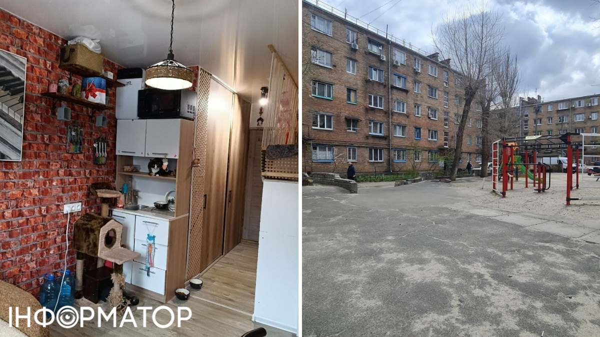 Кухонна зона та загальний вигляд будинку на Подолі