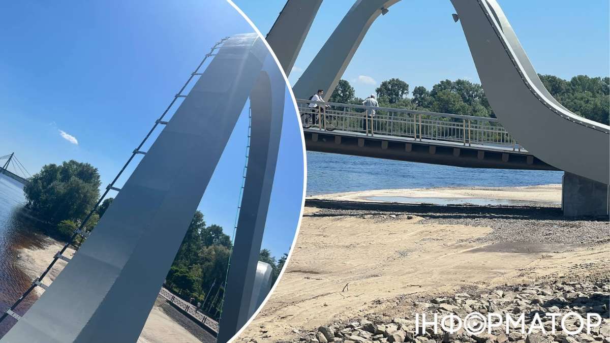 "Лестница" сбоку конструкций - освещение моста - вызывает удивление, ее стоило бы установить для подсветки конструкций внутри "Лестница" сбоку конструкций - освещение моста - вызывает удивление, ее стоило бы установить для подсветки конструкций внутри