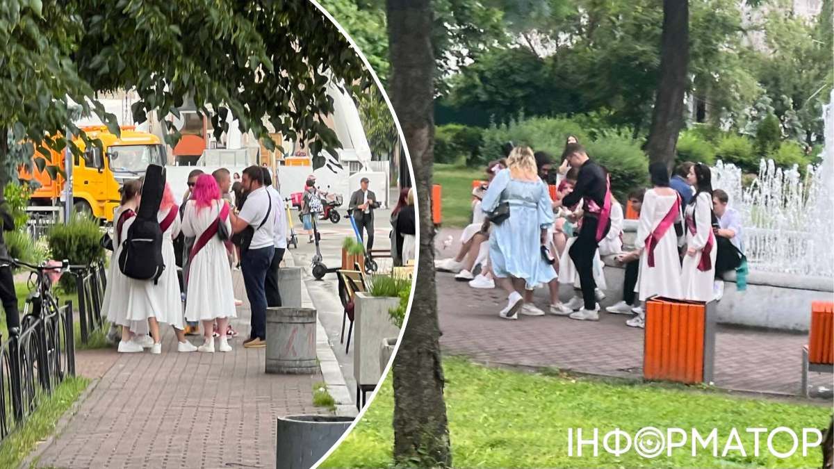 Вроде специально, на Подоле включили фонтаны Вроде специально, на Подоле включили фонтаны