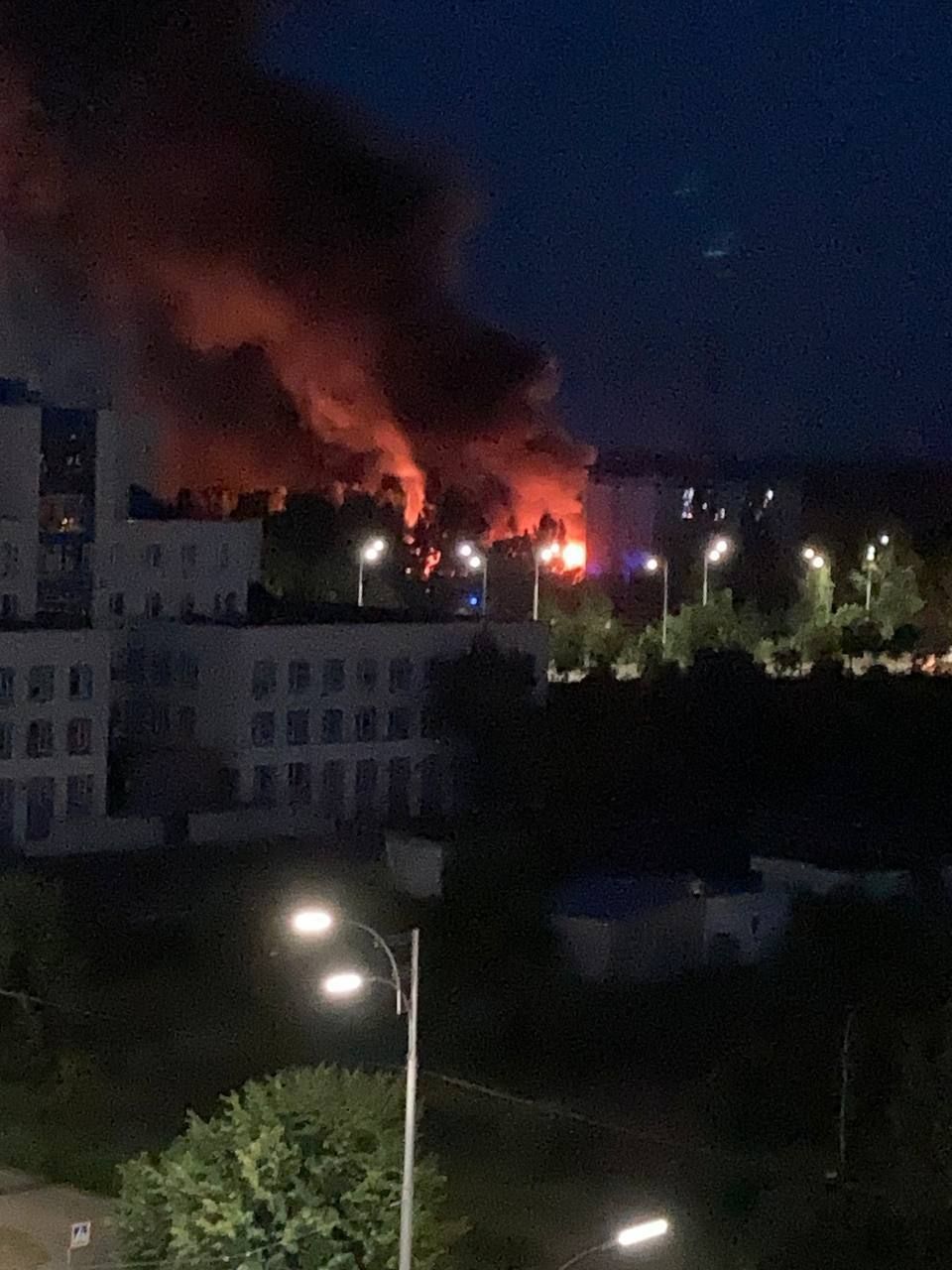 Пожежа у Києві 3 червня Пожежа у Києві 3 червня