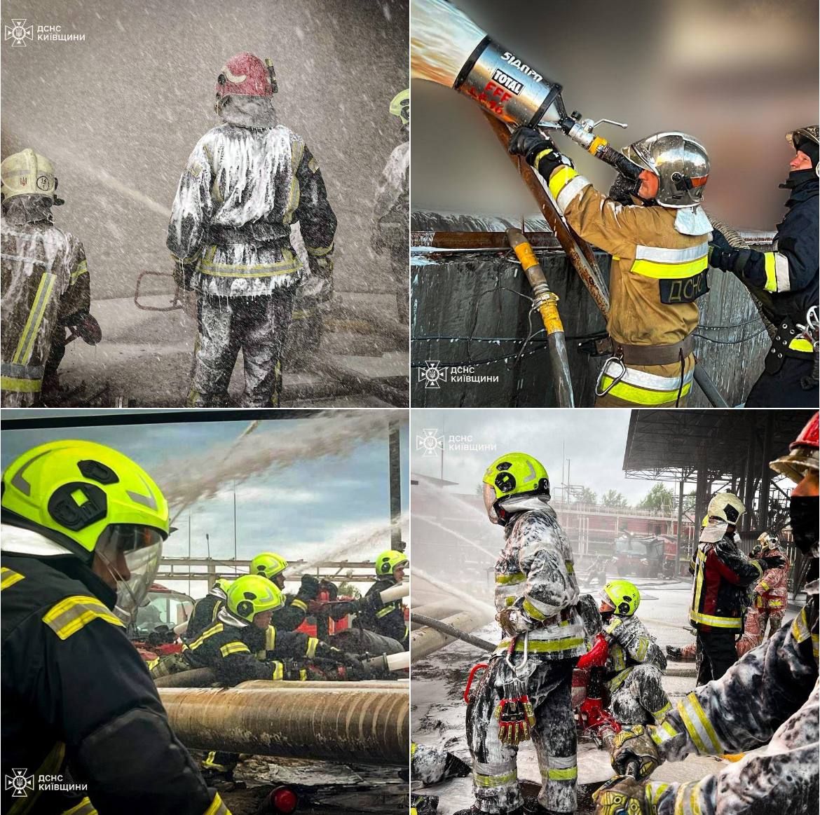 На Киевщине потушили пожар после атаки РФ: огонь укротили на третьи сутки - фото 2