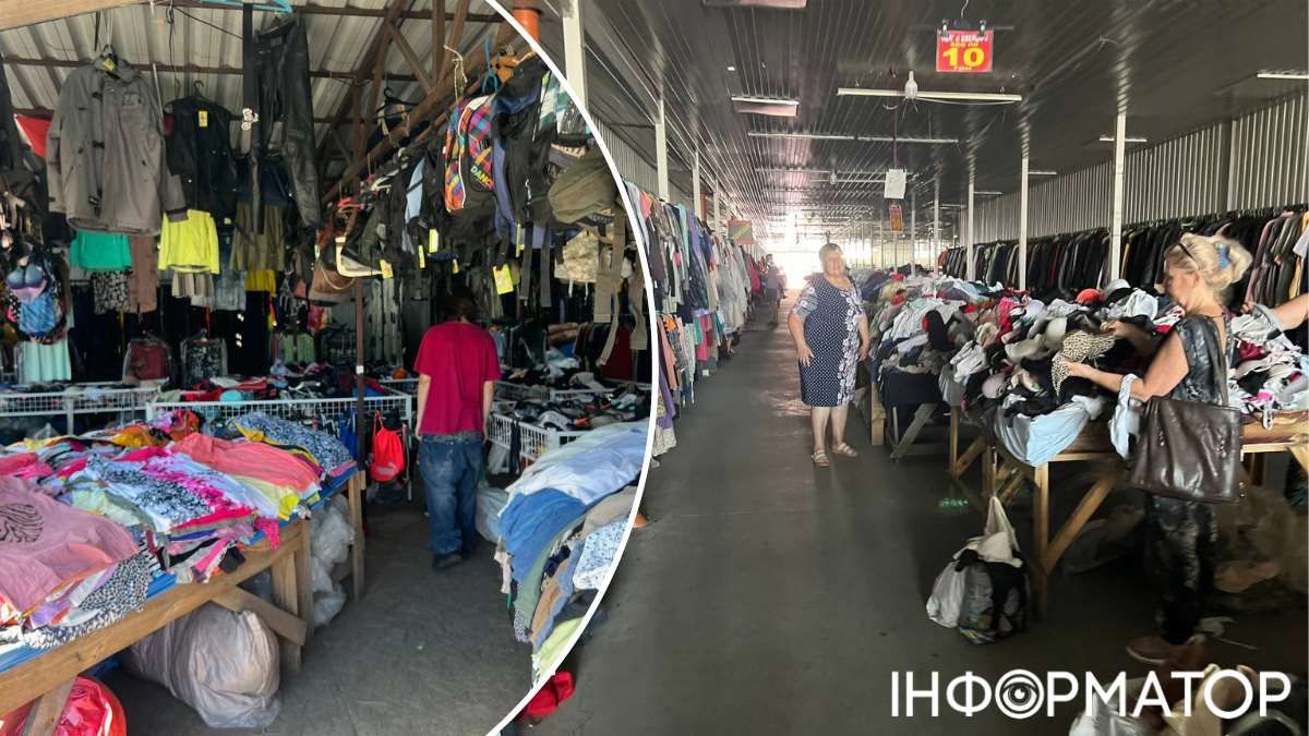 Отсюда одежда отправится уже на свалку или "переработку", как рассказывают "экологически ответственные" владельцы бизнеса