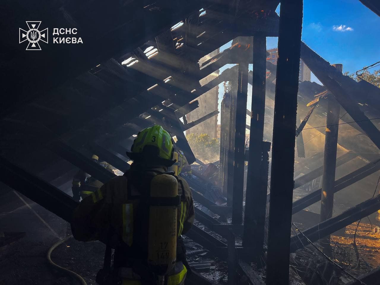 Пекельна пожежа в столиці Пекельна пожежа в столиці