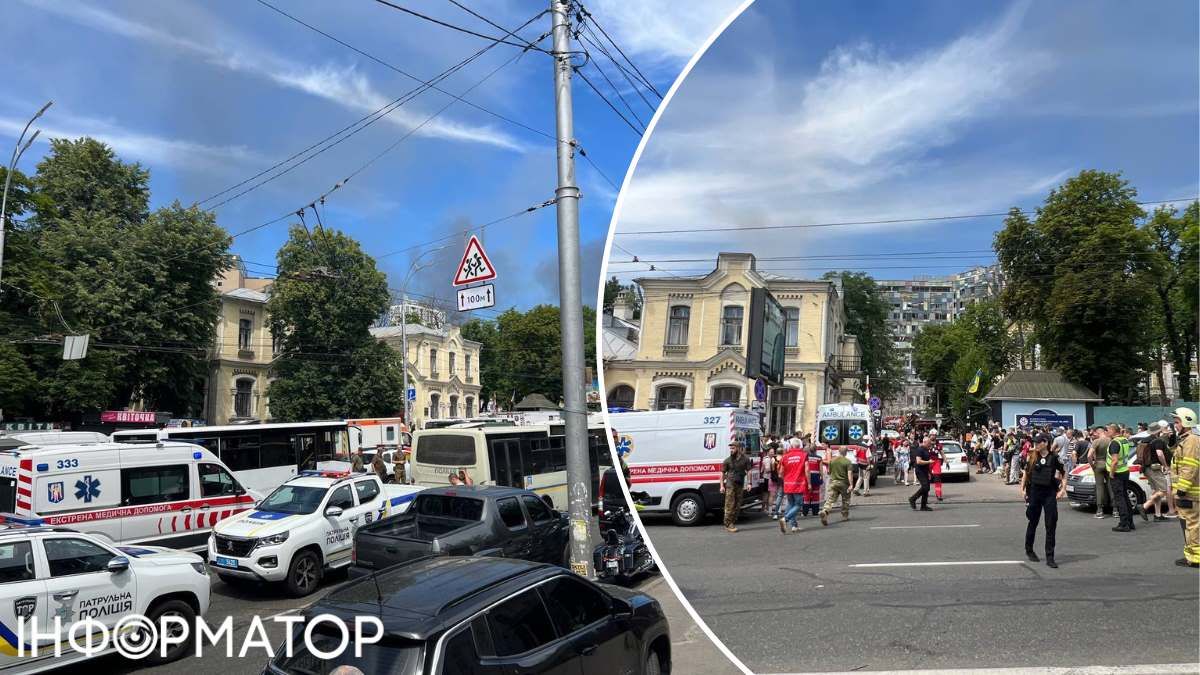 Працюють службовці ДСНС, військові та нацгвардійці