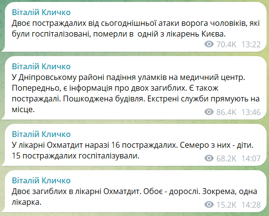 Цинічна ракетна атака РФ 8 липня: у Києві вже 15 загиблих 2