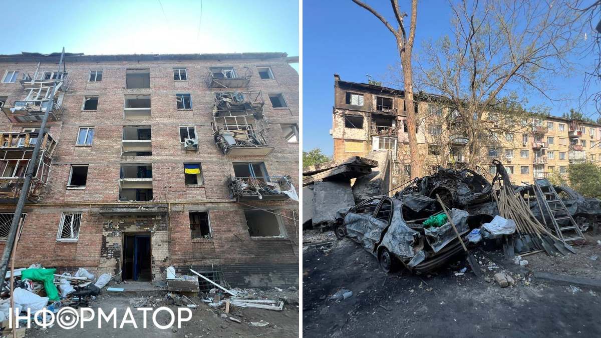 Хтось вивісив у вікні прапор України - кияни хоч і побиті, та не зламані Хтось вивісив у вікні прапор України - кияни хоч і побиті, та не зламані