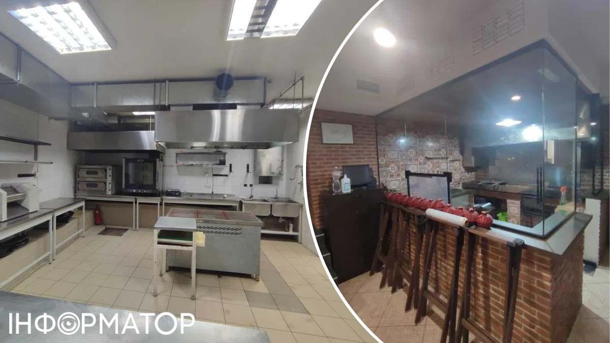 Є окремий зал з відкритим (щоправда, заскленим - того вимагають правила безпеки) мангалом