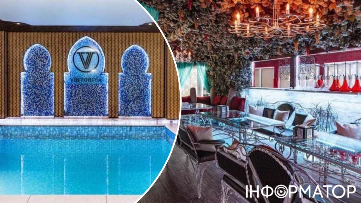 Всередині готелю "Вікторія" є аж два басейни та ресторан