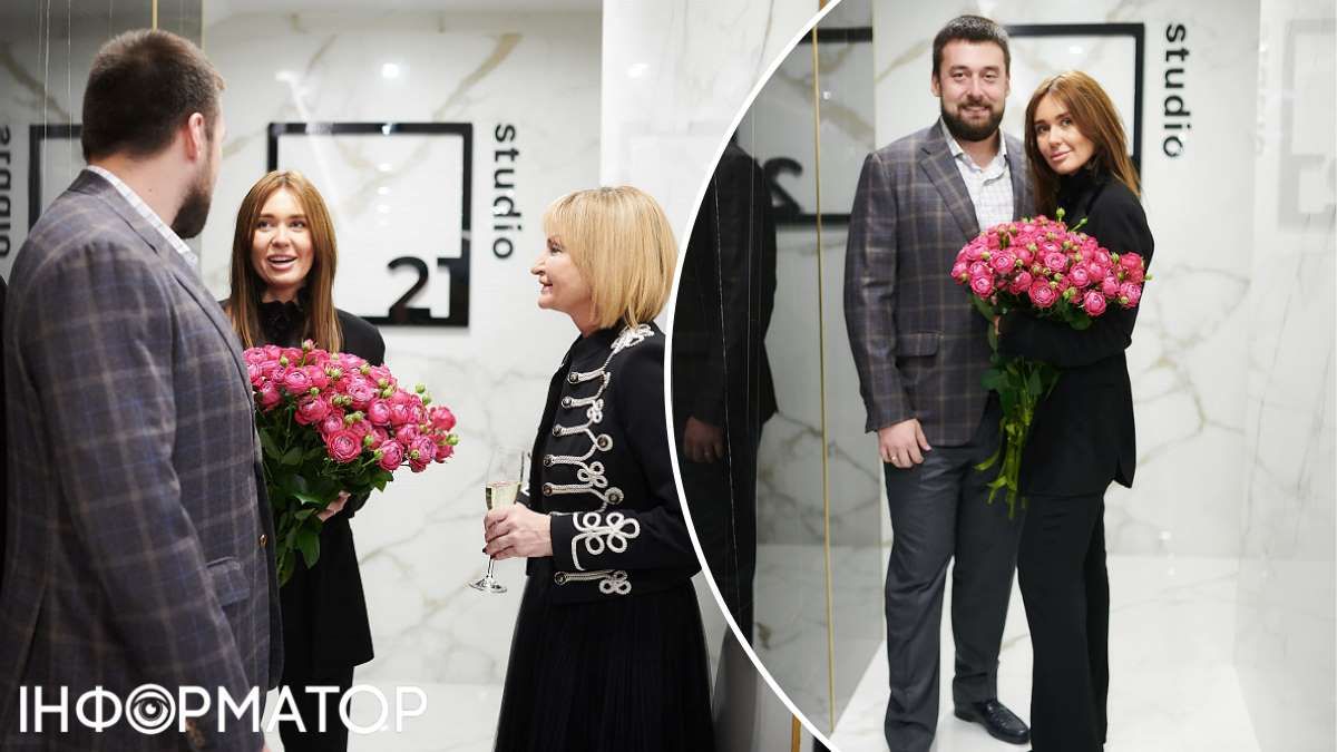 Родина Луценків непогано погуляла на відкритті 21Studio. Фото видання Elle Україна