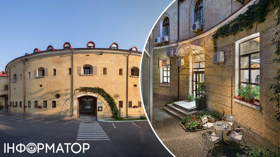 Толстые стены сохраняют комфортный микроклимат в здании.