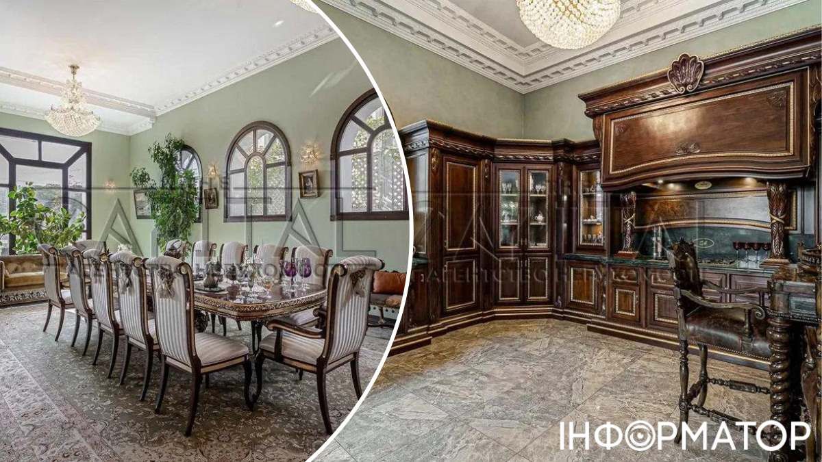 Приміщення оздоблене італійськими меблями, є чимало 